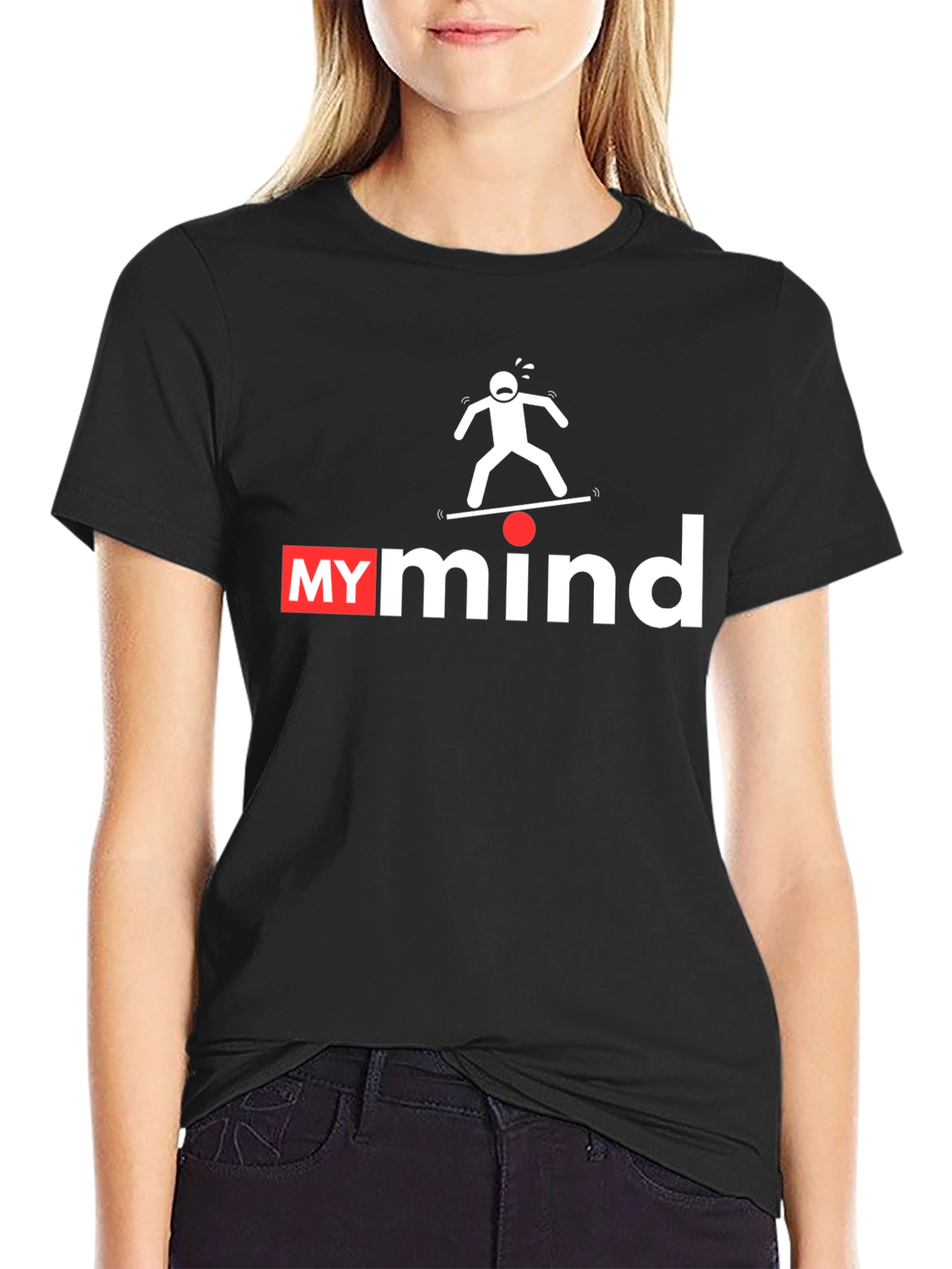 My Mind Balancing Act Graphic T-Shirt