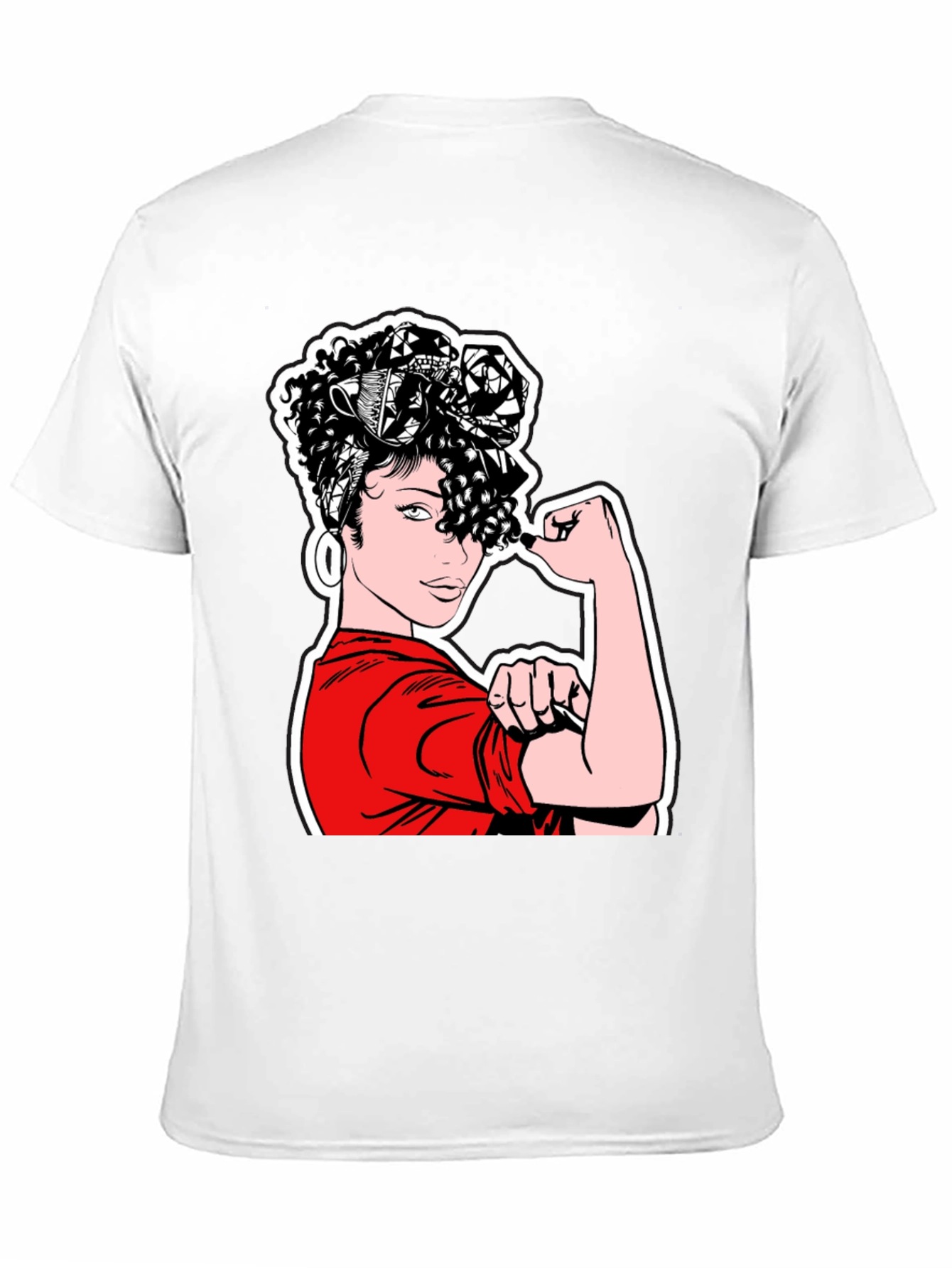 Rosie the Riveter T-Shirt - Black Graphic Tee