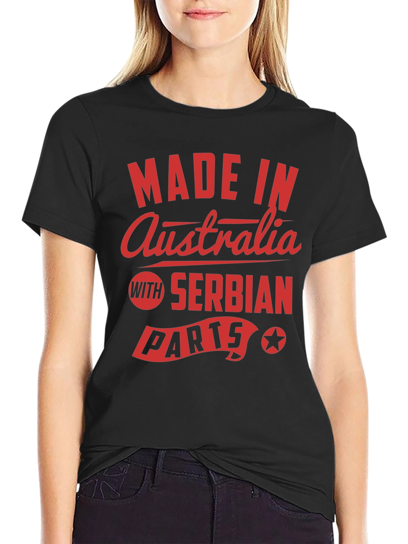 Made in Australia with Serbian Parts T-Shirt