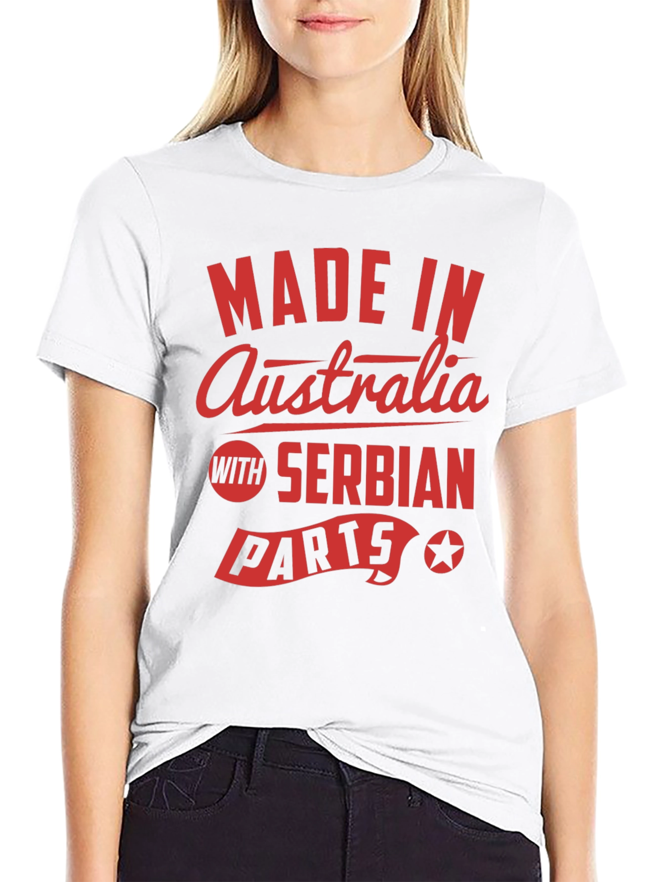 Made in Australia with Serbian Parts T-Shirt