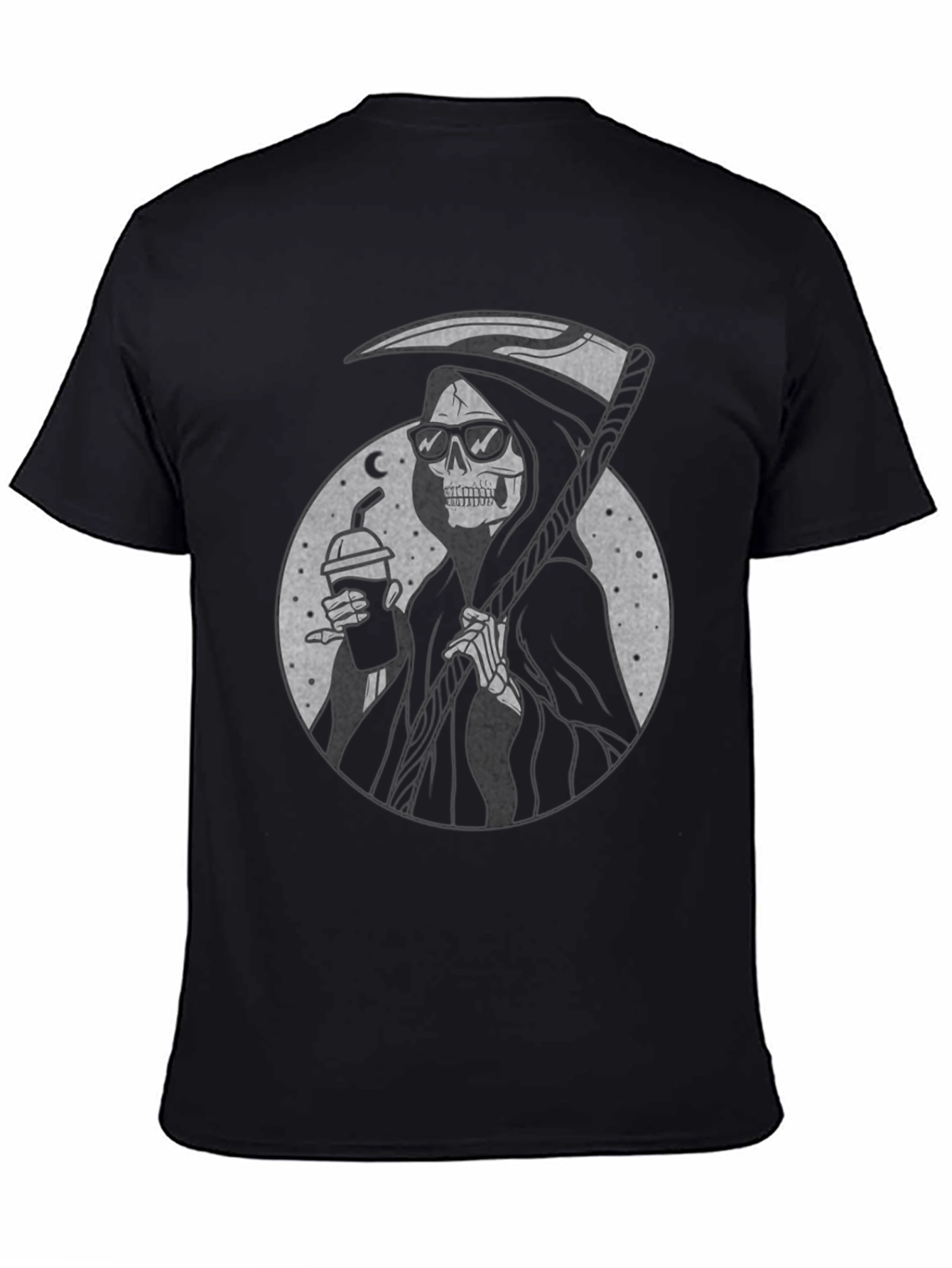Grim Reaper Iced Coffee T-Shirt