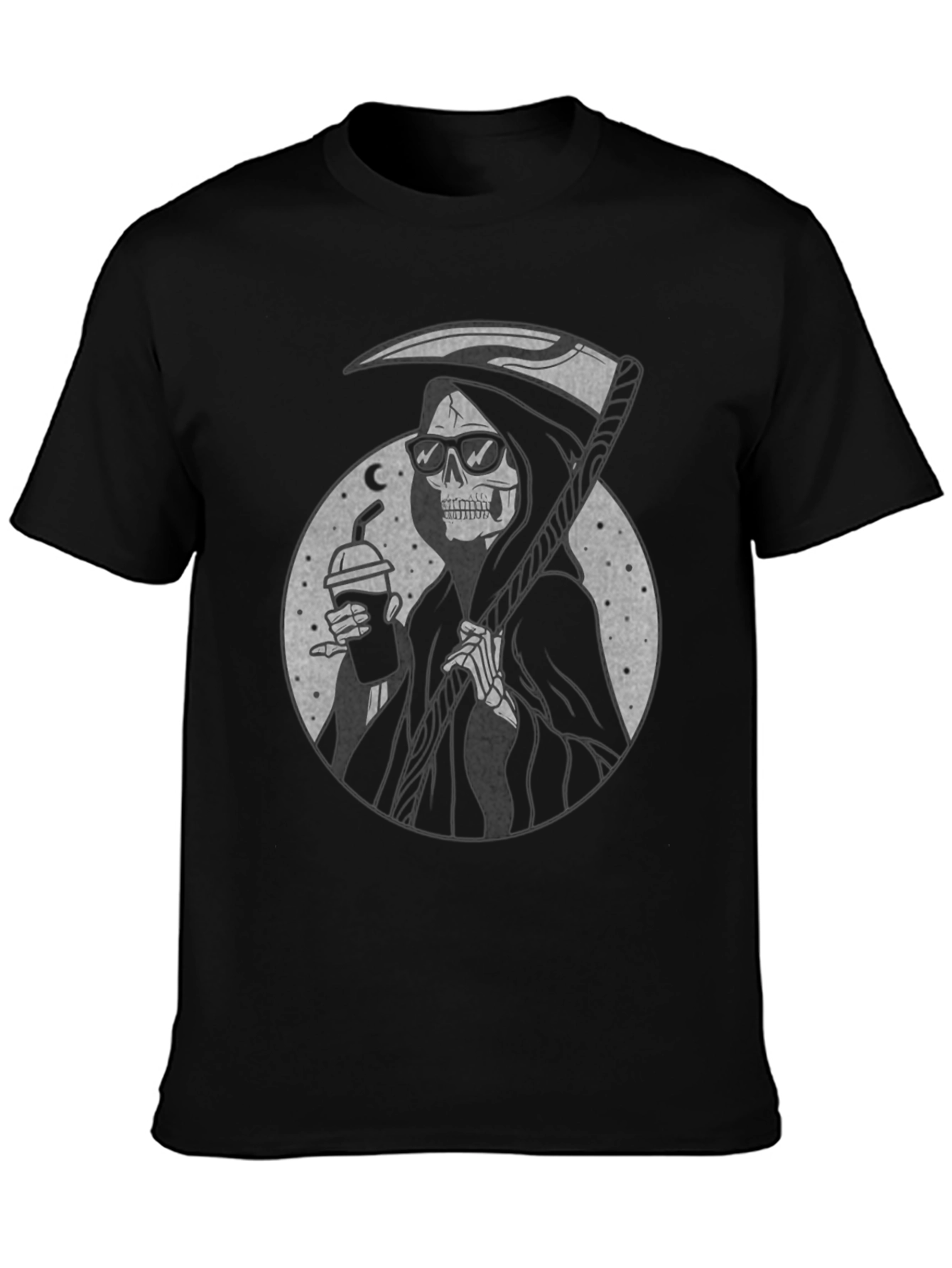 Grim Reaper Iced Coffee T-Shirt