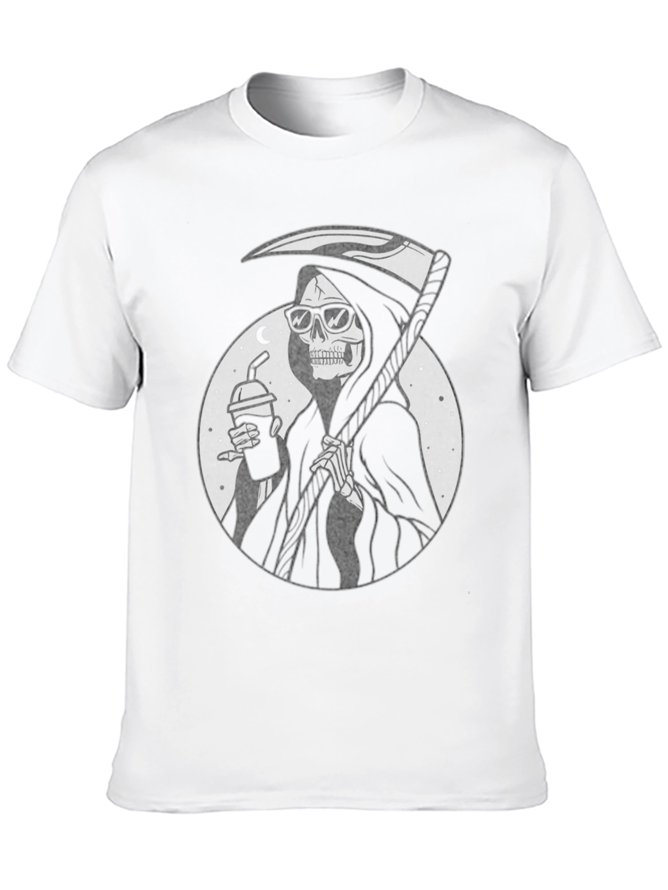 Grim Reaper Iced Coffee T-Shirt