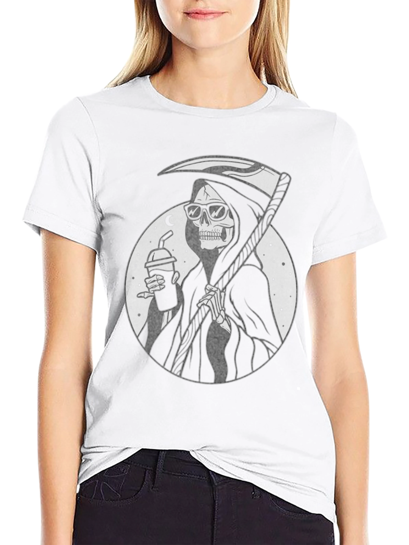 Grim Reaper Iced Coffee T-Shirt