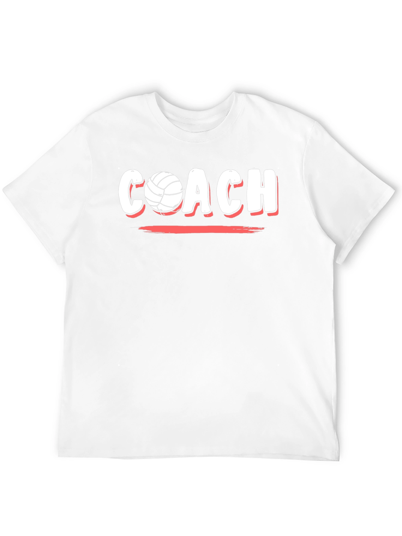 Volleyball Coach Graphic Tee - Sportswear