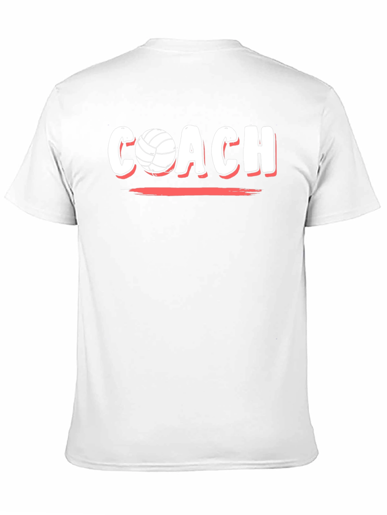 Volleyball Coach Graphic Tee - Sportswear