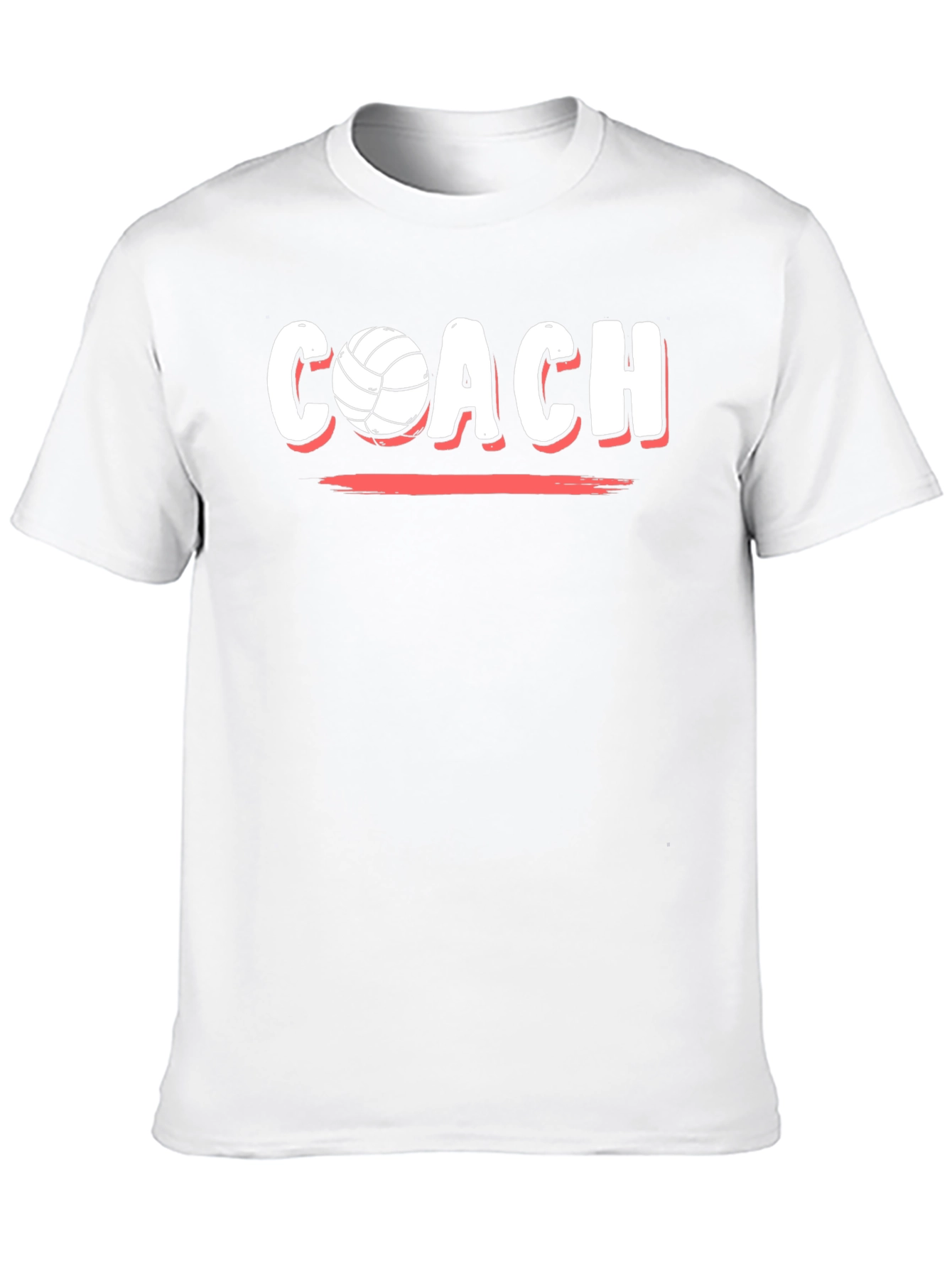 Volleyball Coach Graphic Tee - Sportswear