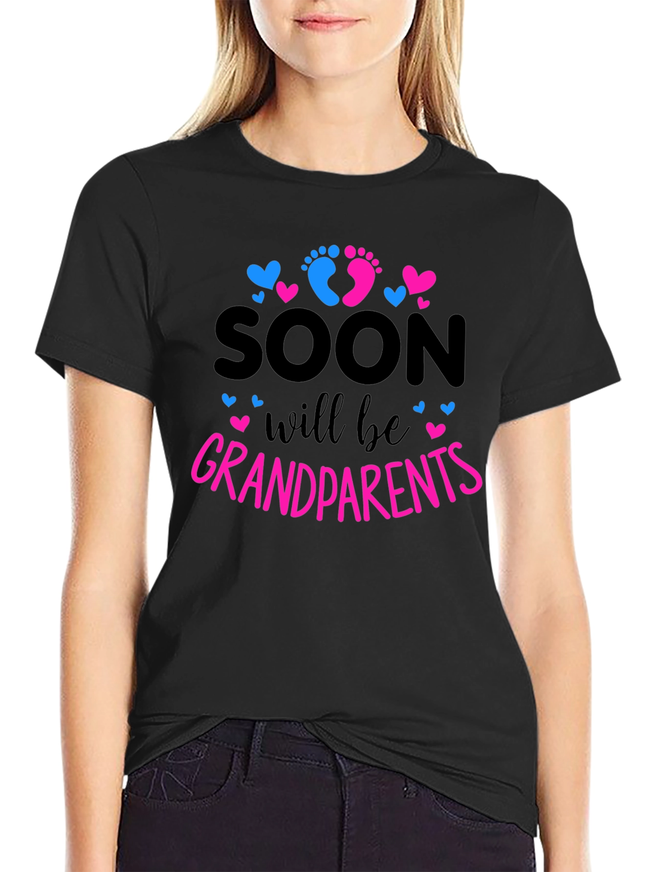Soon to be Grandparents Baby Reveal T-shirt