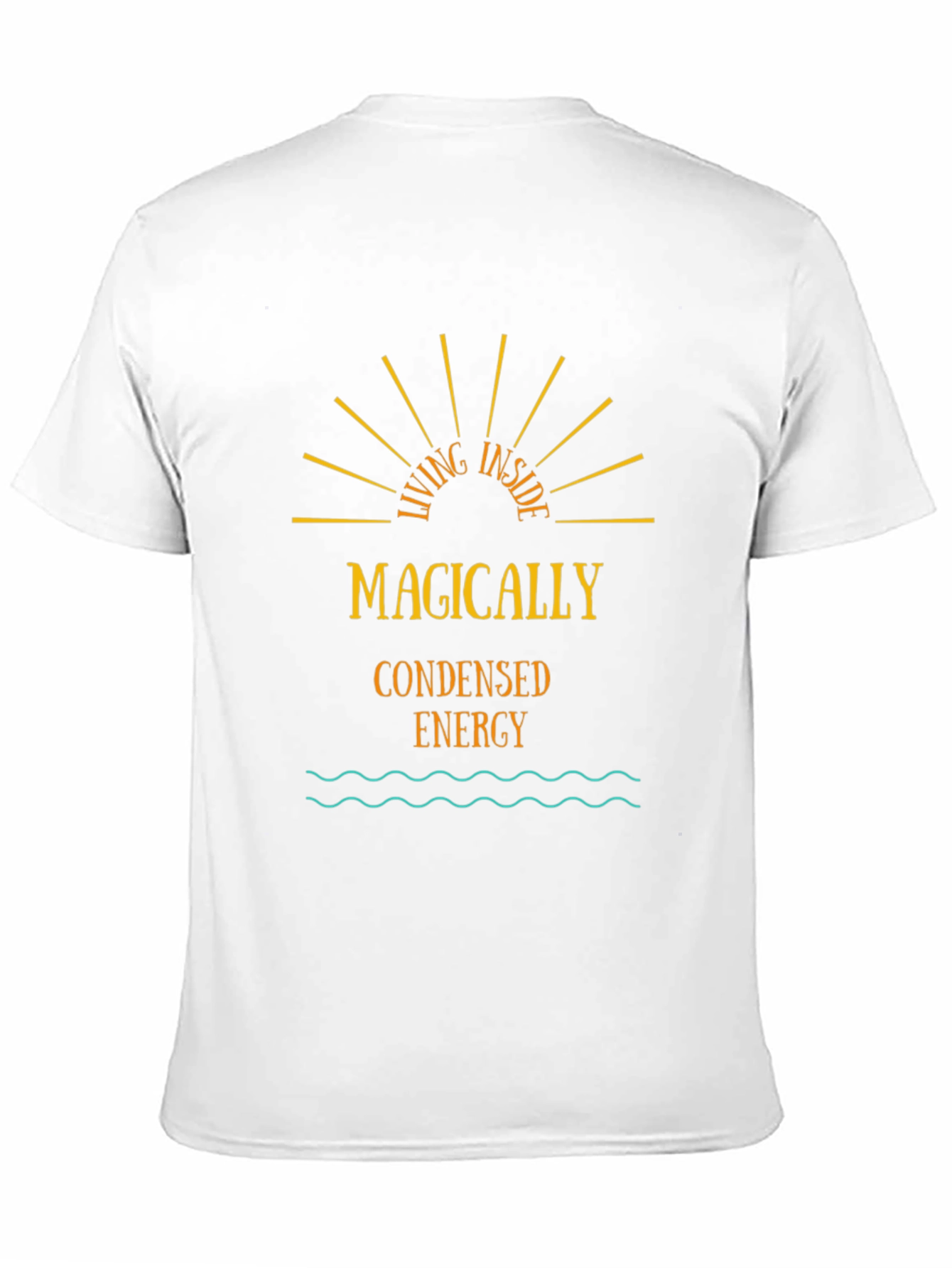 Magically Condensed Energy Black Graphic Tee