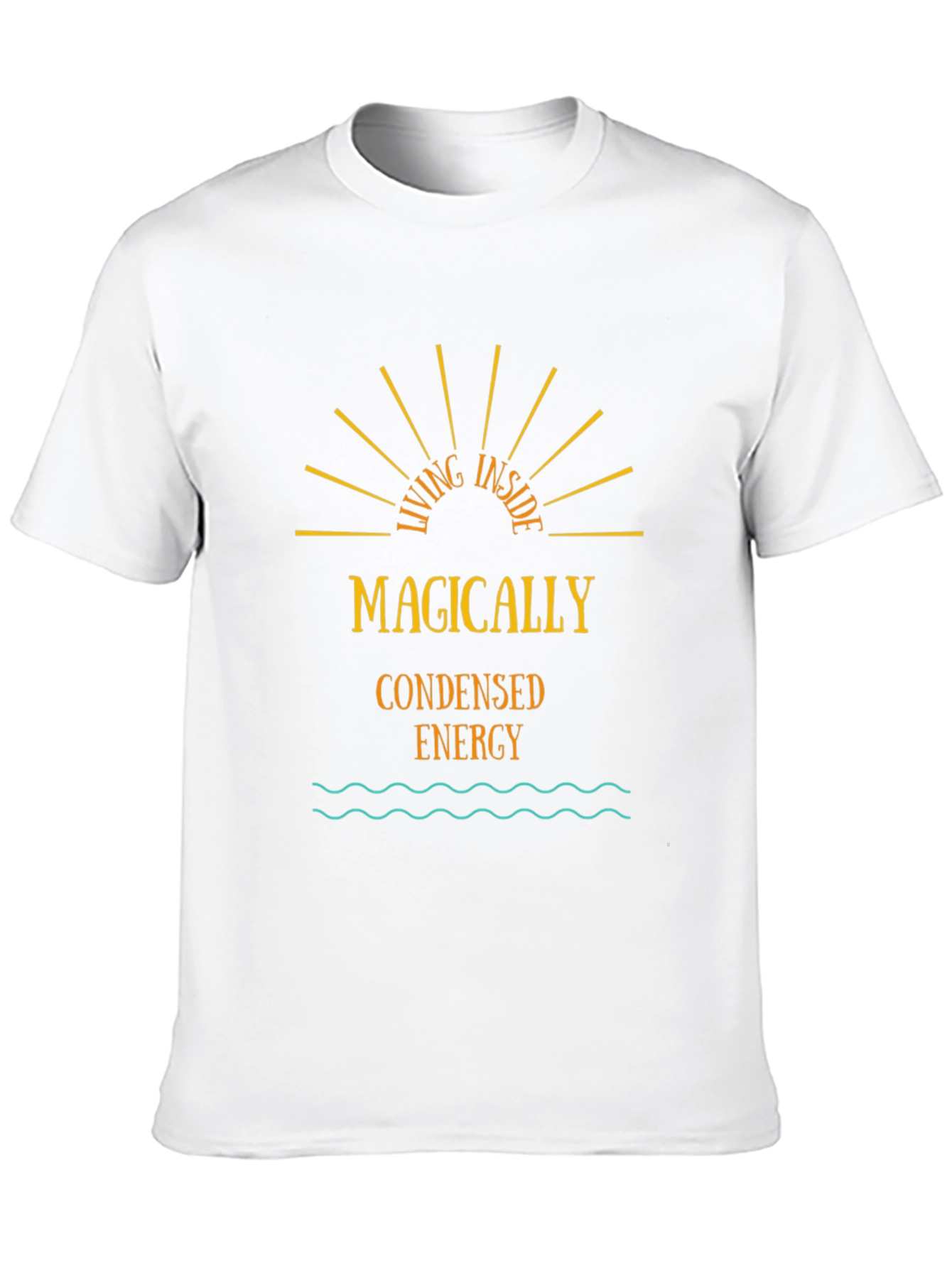 Magically Condensed Energy Black Graphic Tee