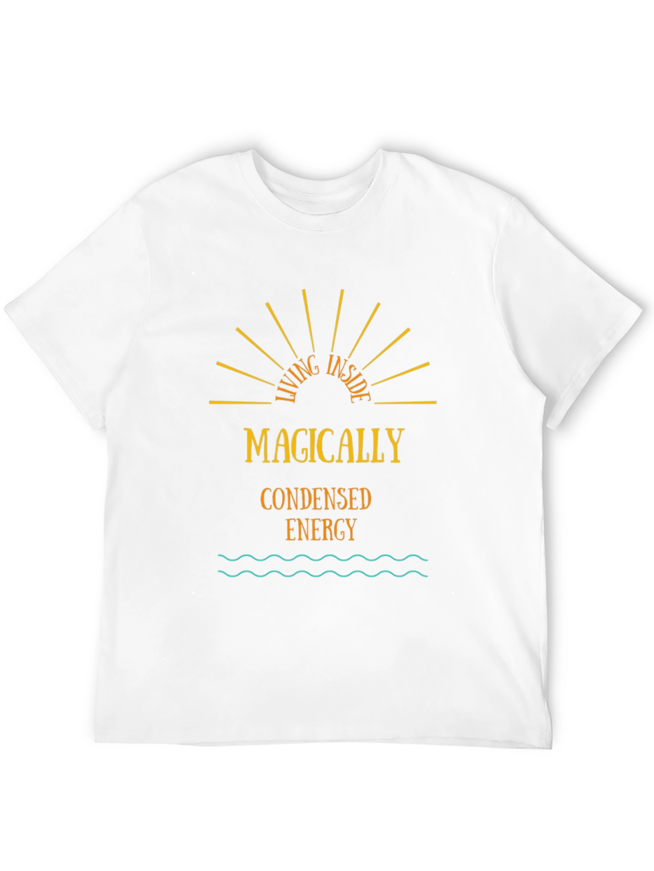 Magically Condensed Energy Black Graphic Tee