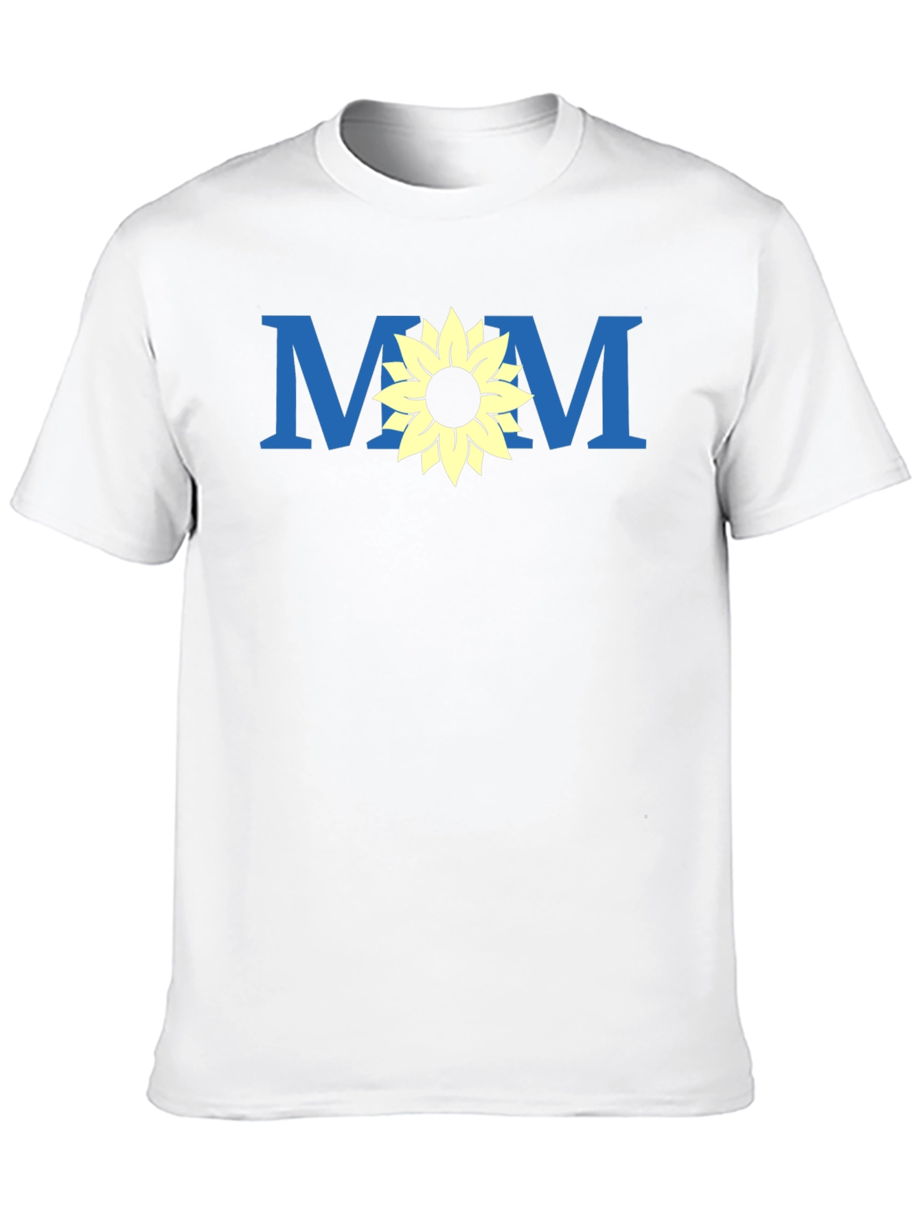 Mom Sunflower Graphic Tee - Black Unisex T-Shirt