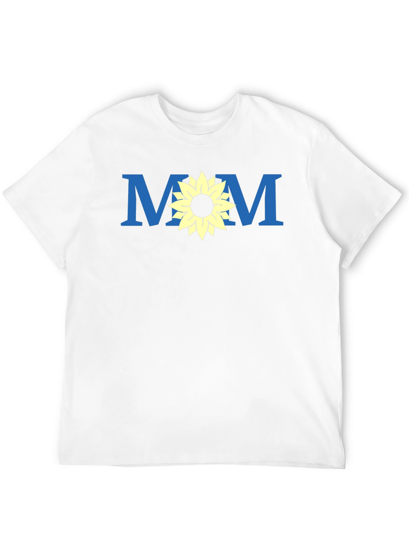 Mom Sunflower Graphic Tee - Black Unisex T-Shirt
