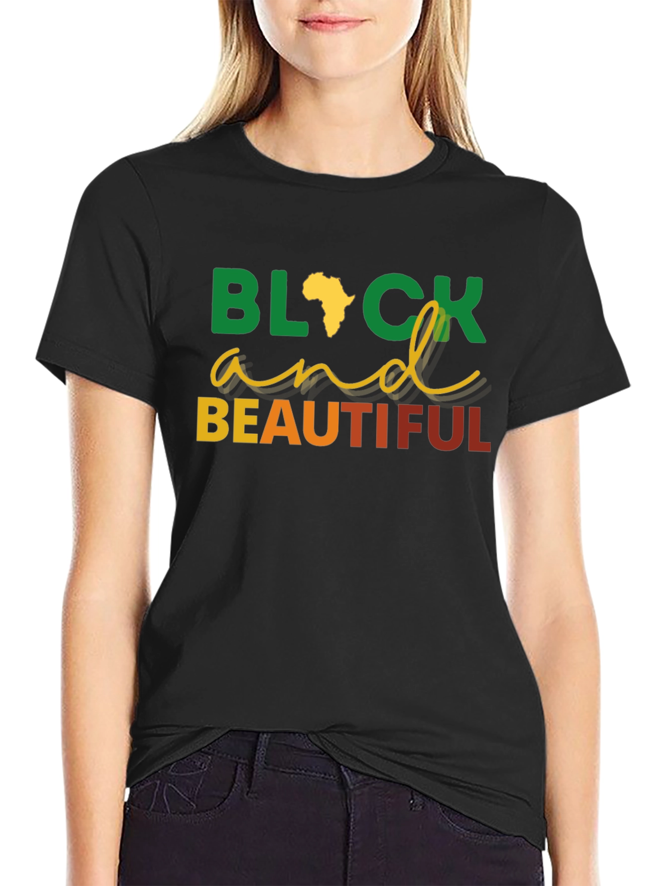 Black and Beautiful Graphic Tee