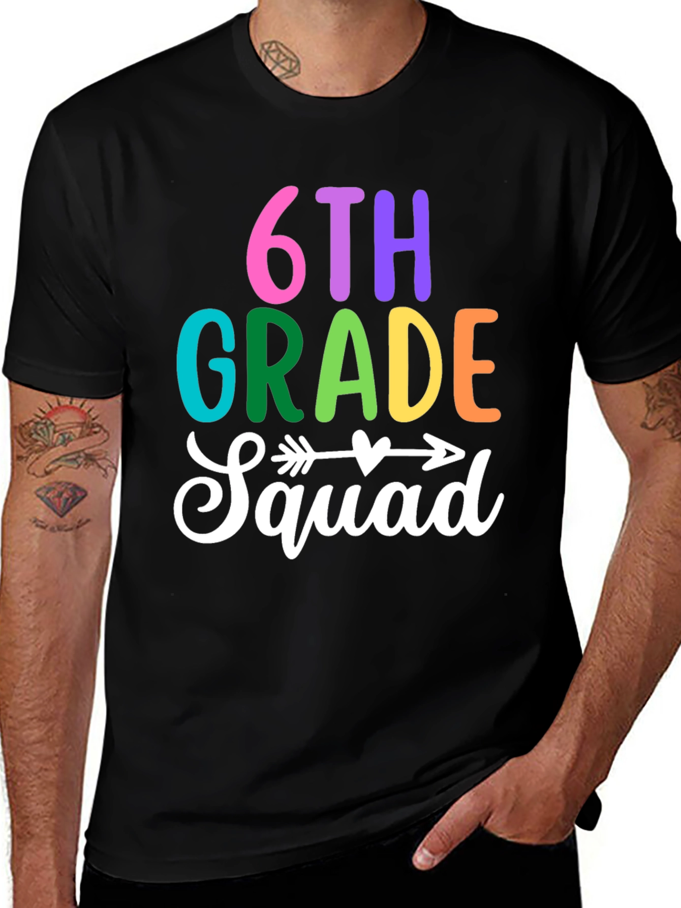 6th Grade Squad Graphic Tee