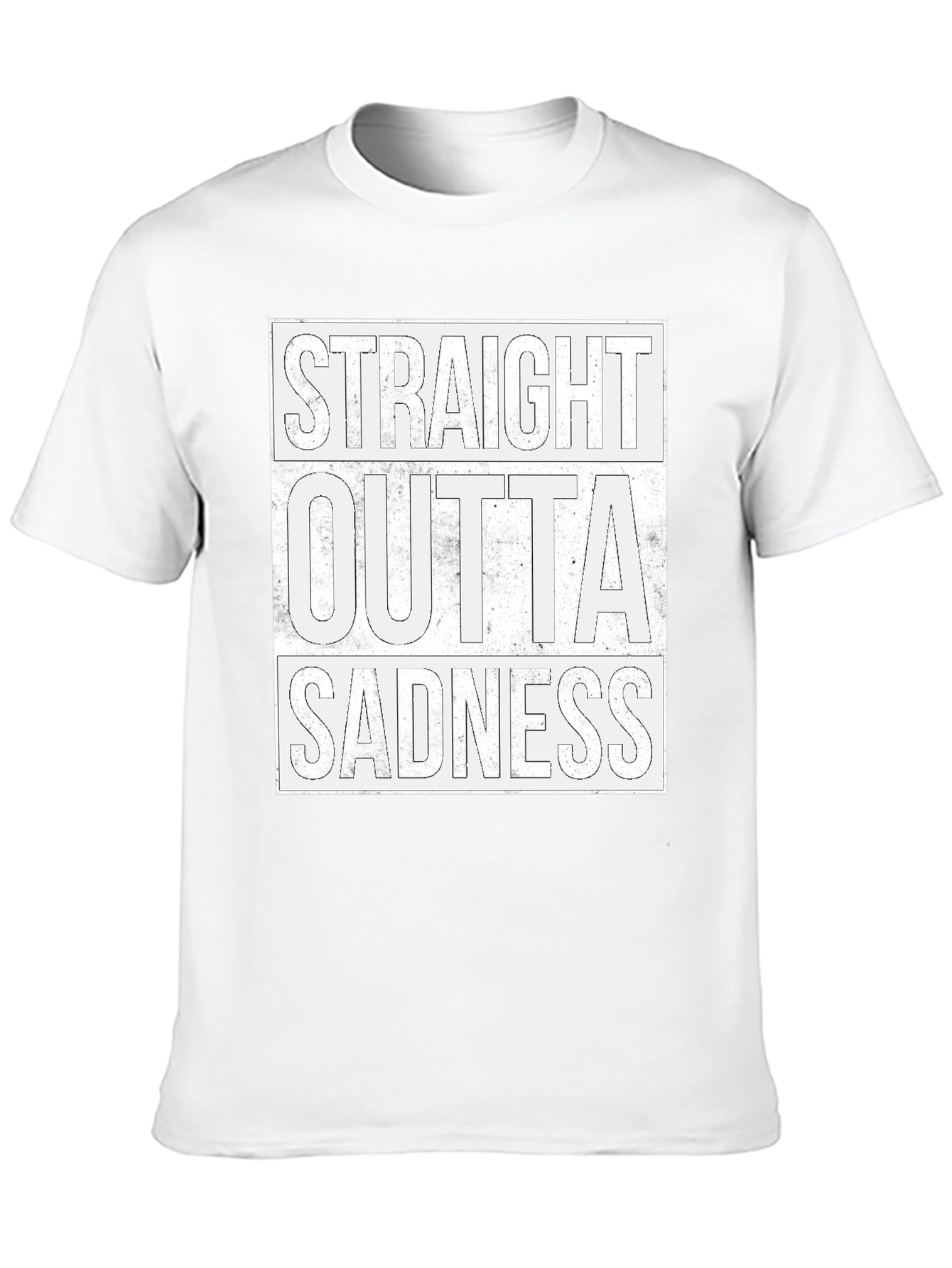 Straight Outta Sadness Graphic Tee