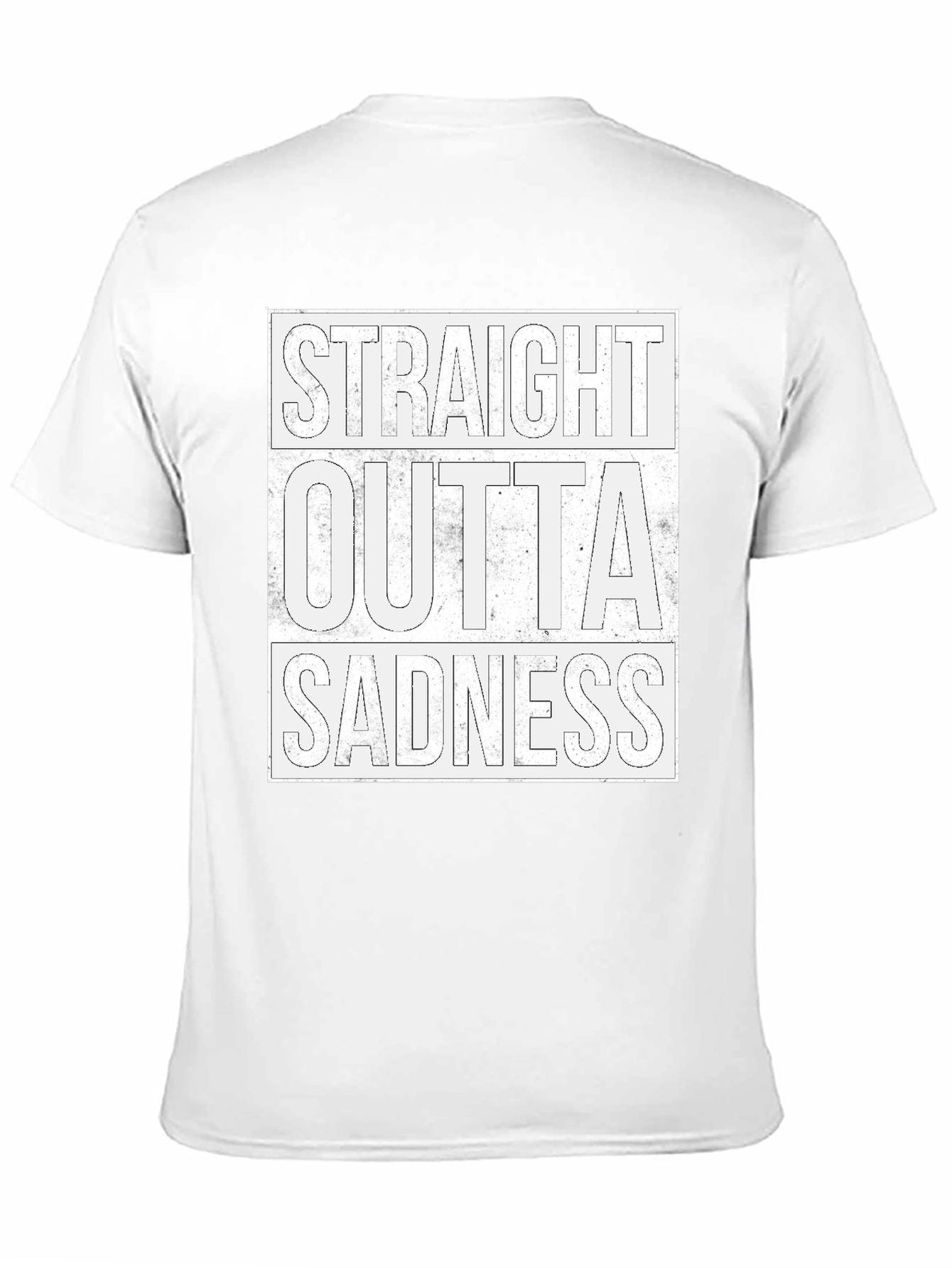 Straight Outta Sadness Graphic Tee