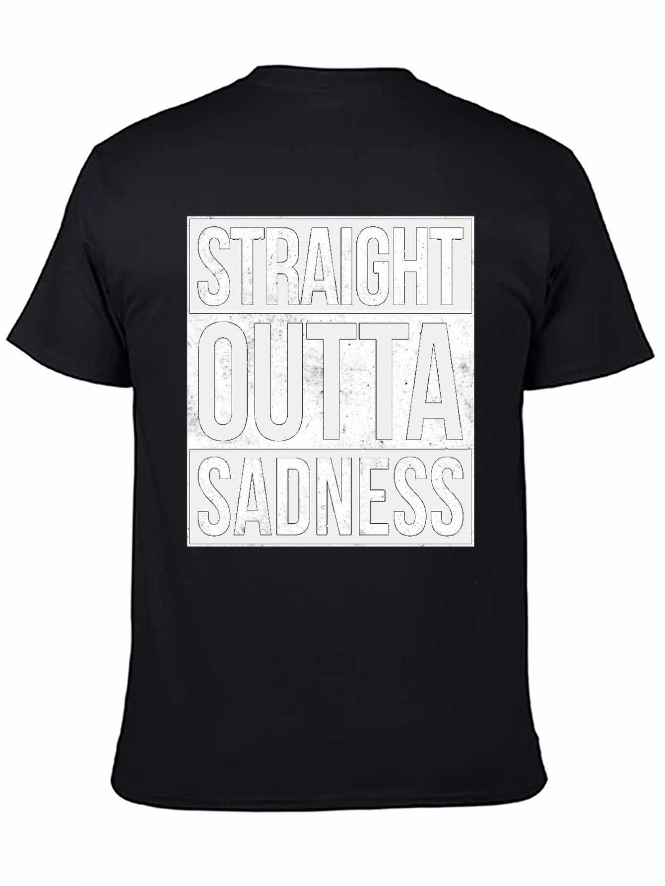 Straight Outta Sadness Graphic Tee