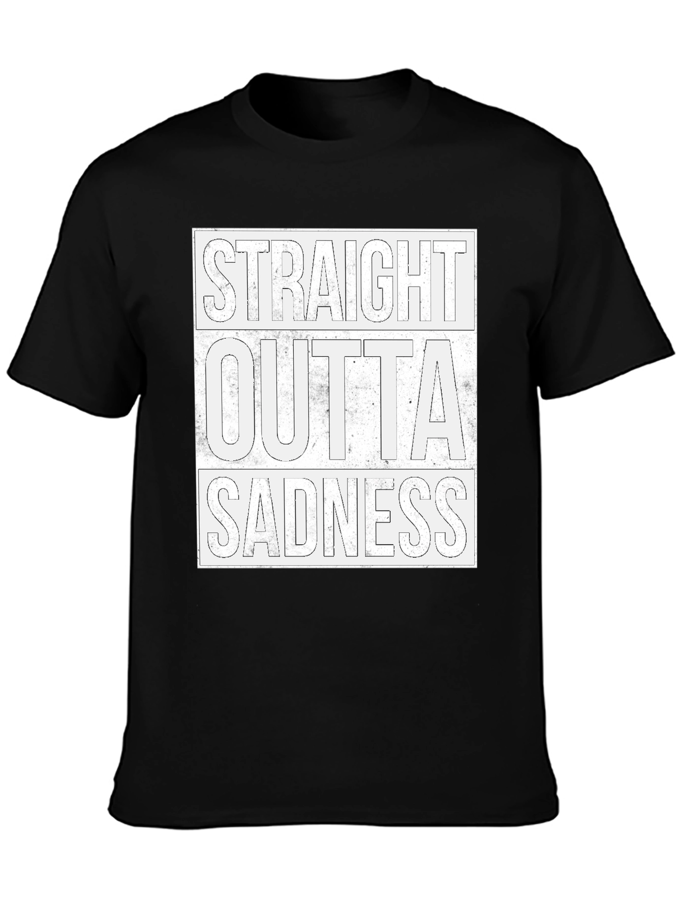 Straight Outta Sadness Graphic Tee