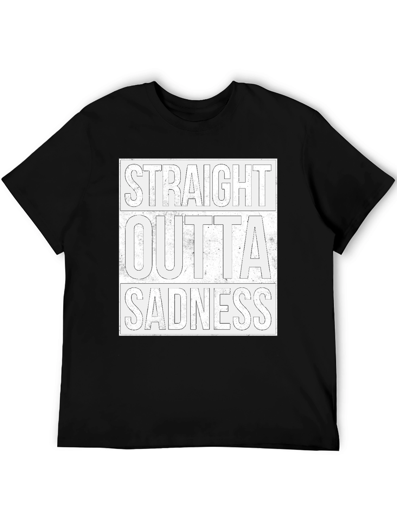 Straight Outta Sadness Graphic Tee