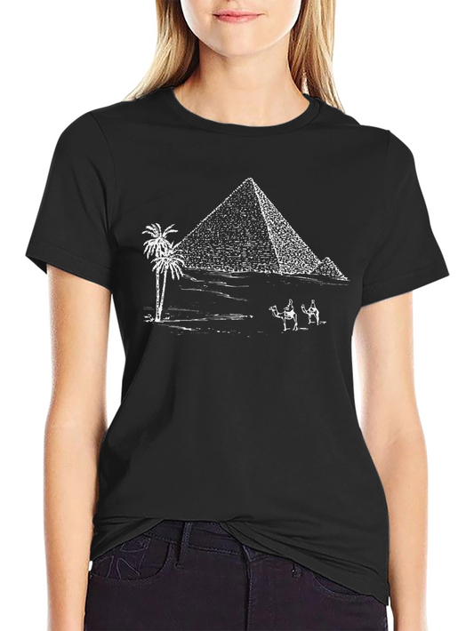 Egyptian Pyramid T-Shirt: Desert Adventure Tee