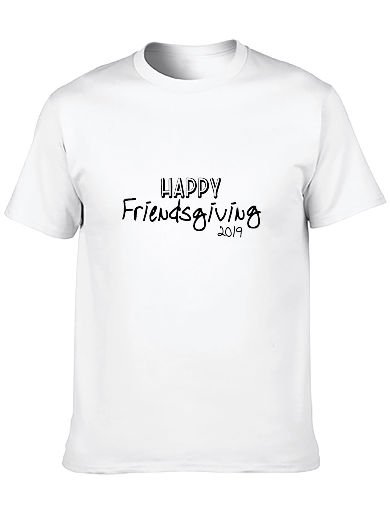 Friendsgiving 2019 Black T-Shirt