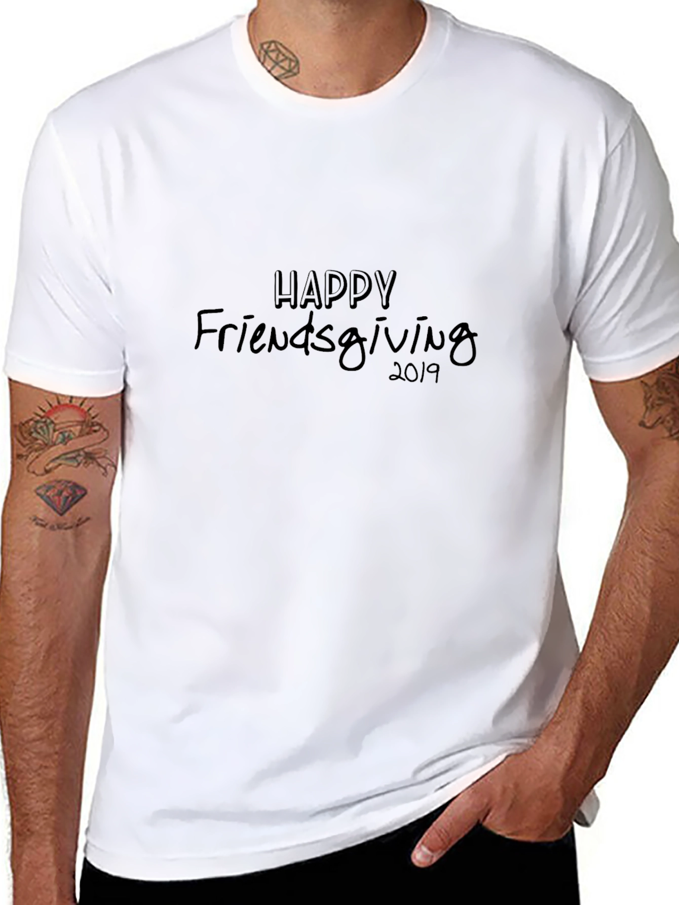 Friendsgiving 2019 Black T-Shirt