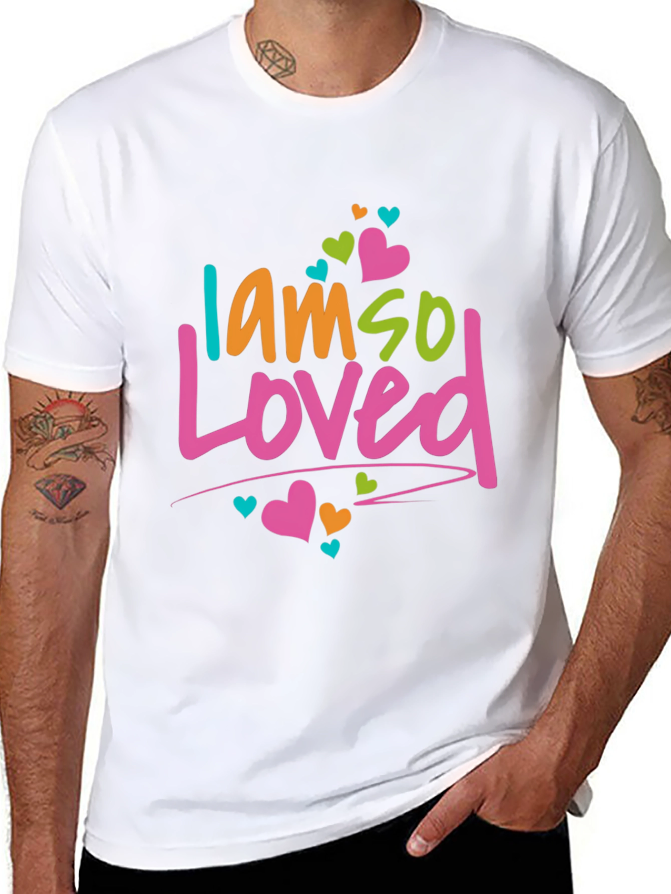 I am so Loved T-Shirt - Cute Graphic Tee