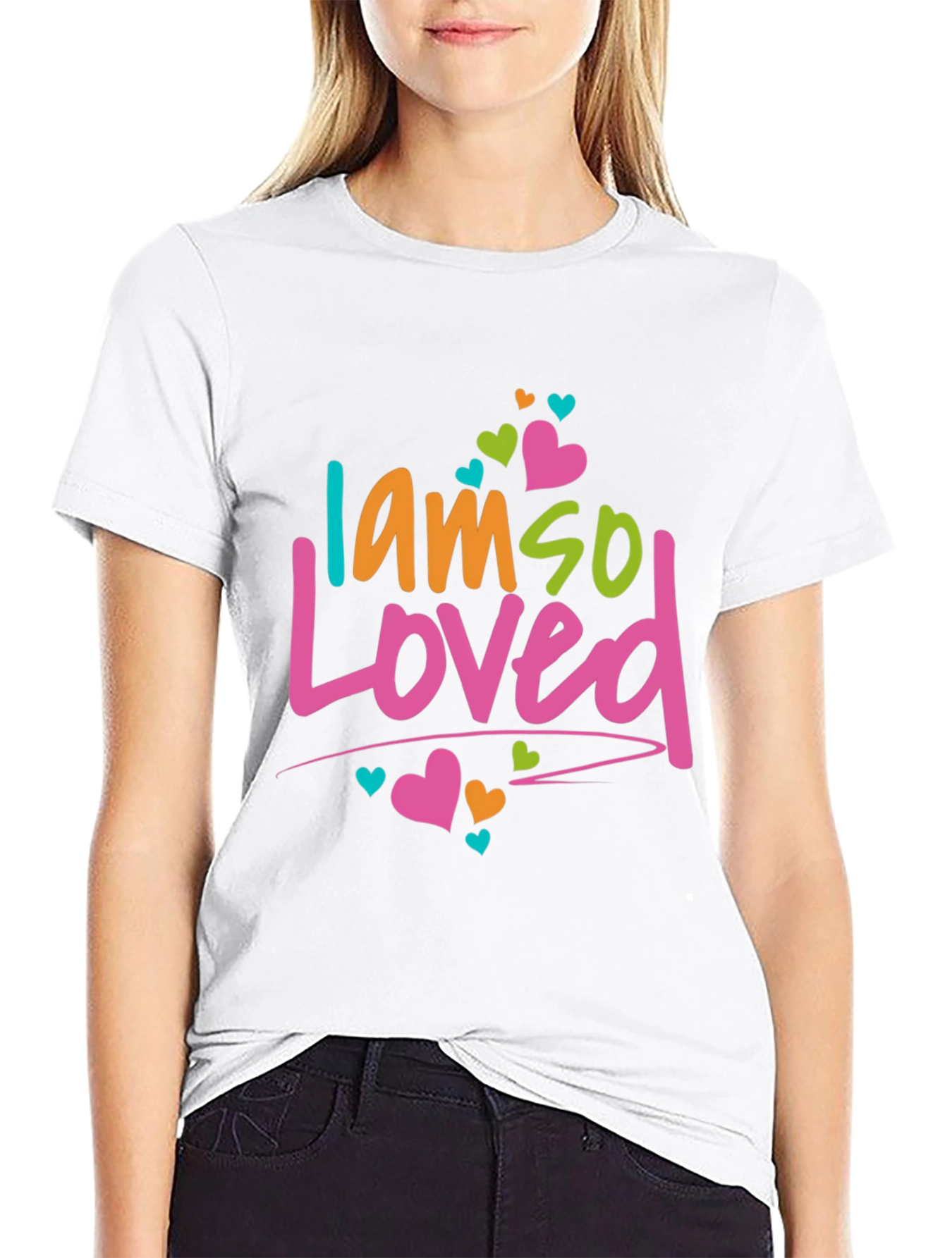 I am so Loved T-Shirt - Cute Graphic Tee