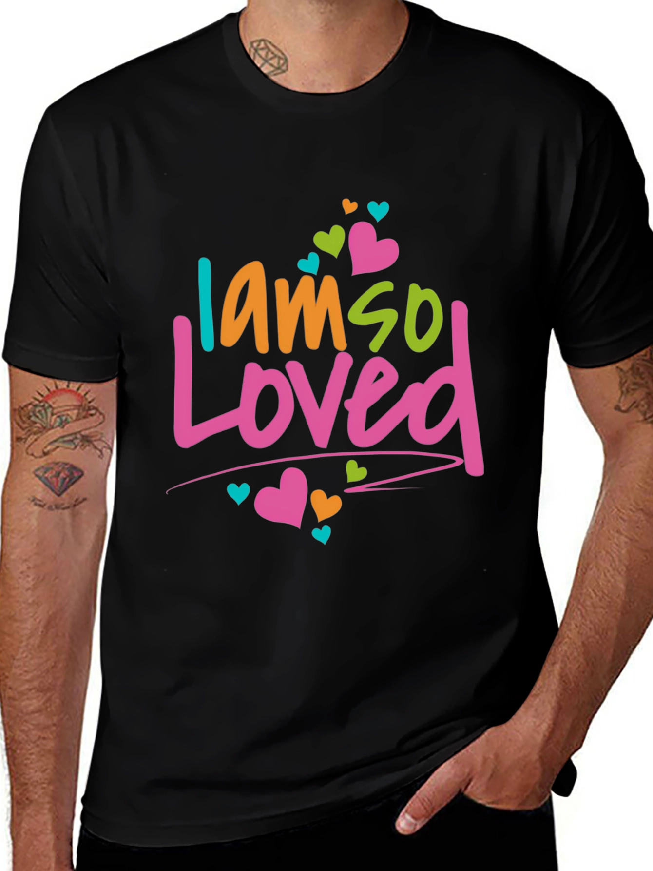 I am so Loved T-Shirt - Cute Graphic Tee