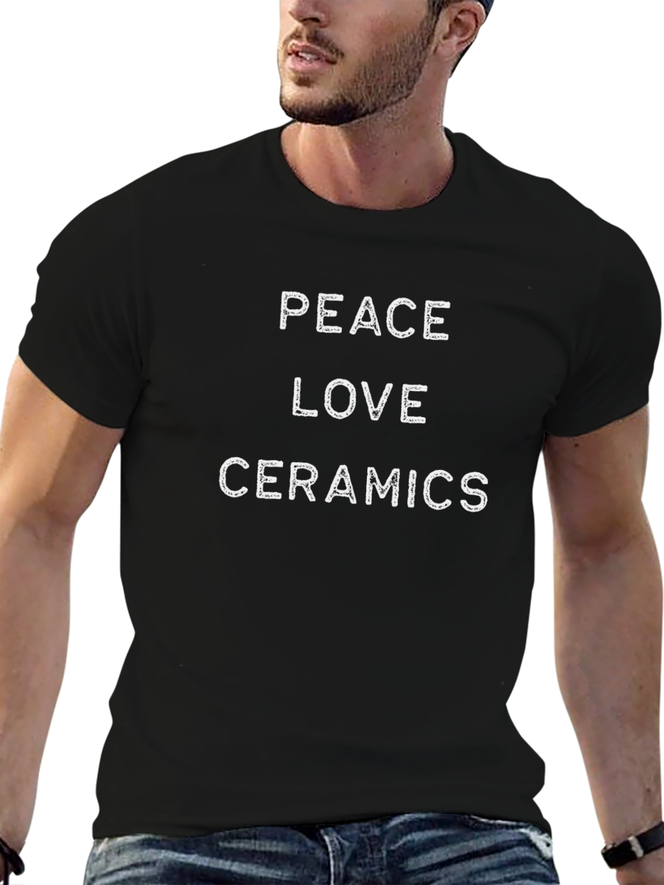 Peace Love Ceramics Graphic T-Shirt