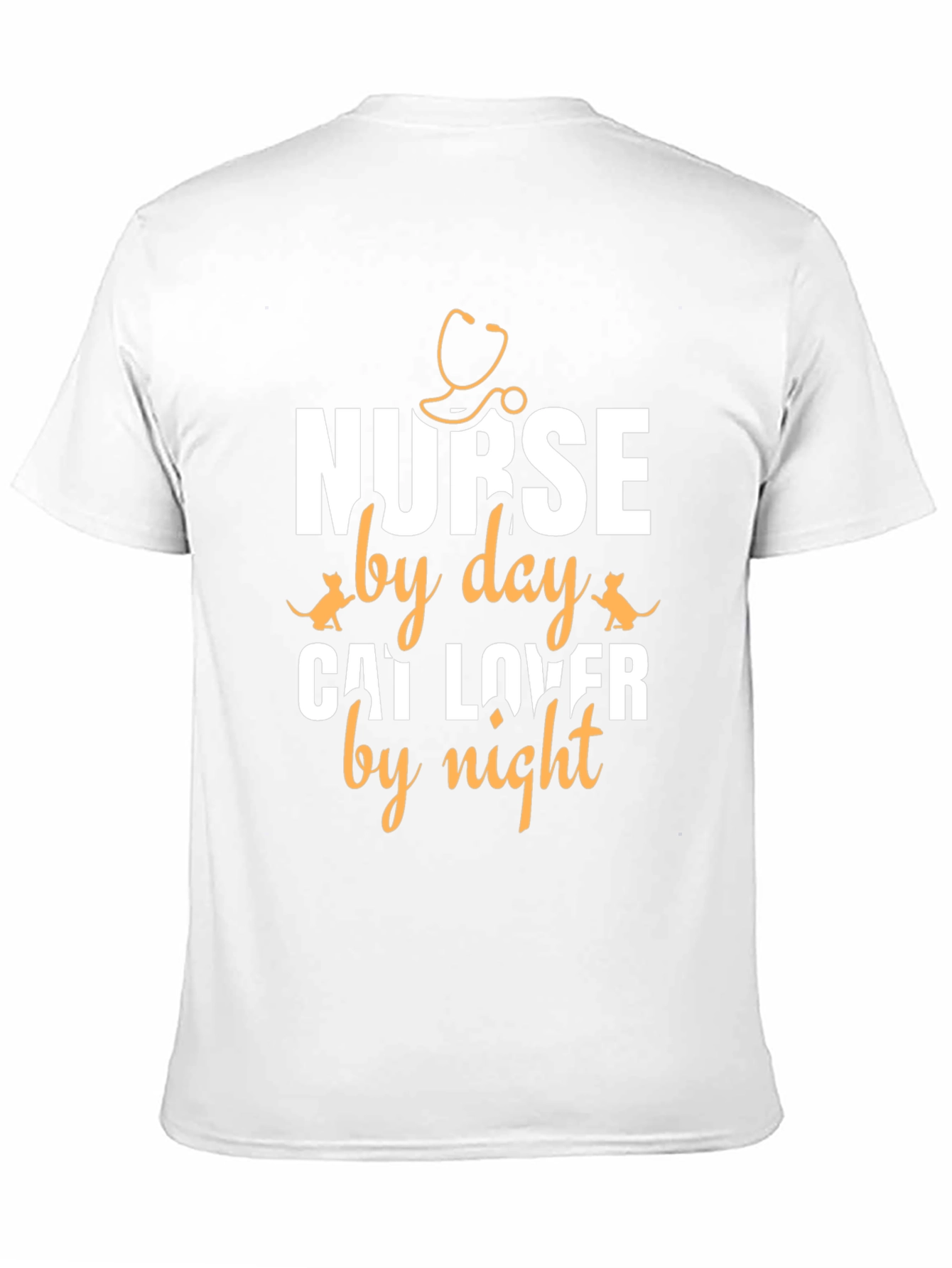 Nurse by Day Cat Lover by Night T-Shirt