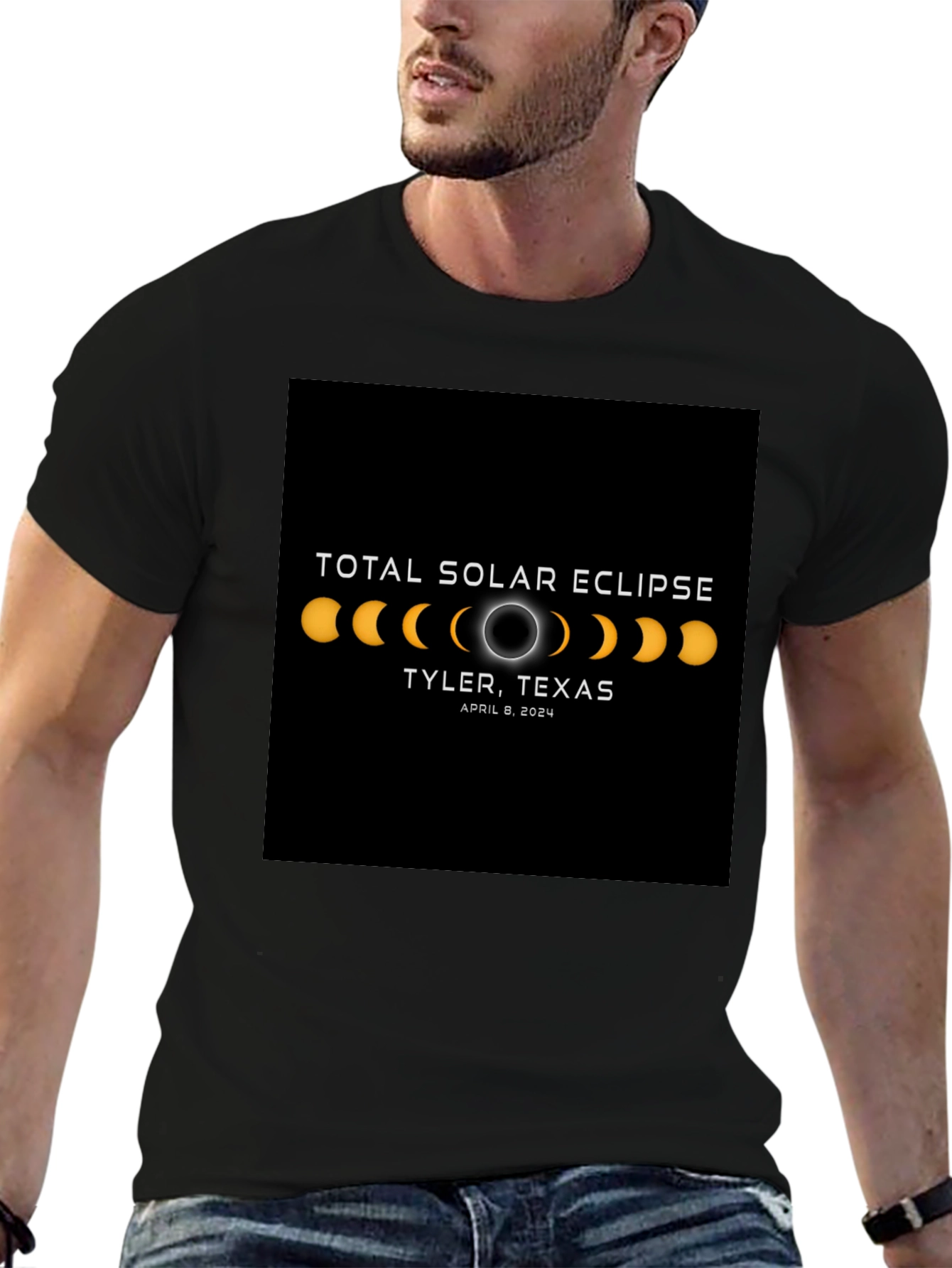 Total Solar Eclipse Tyler Texas 2024 T-Shirt