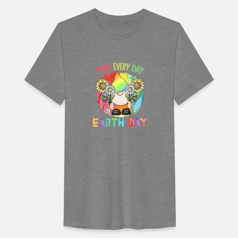 Make every day Earth day - Watercolor Gnome