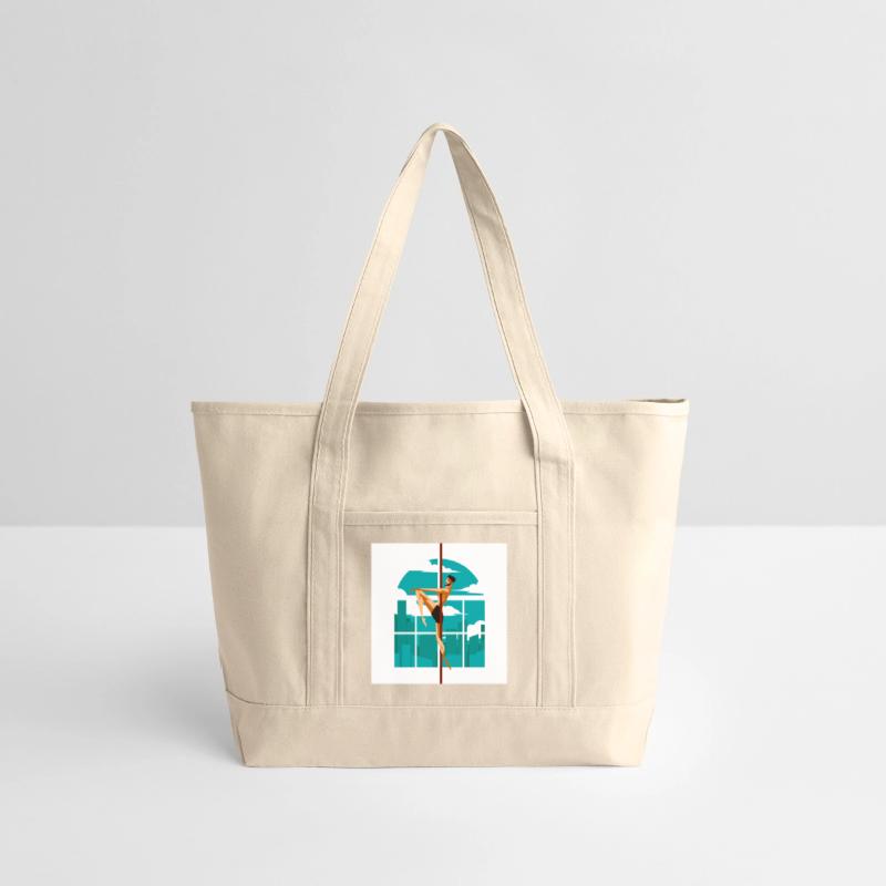 male pole dancer performance