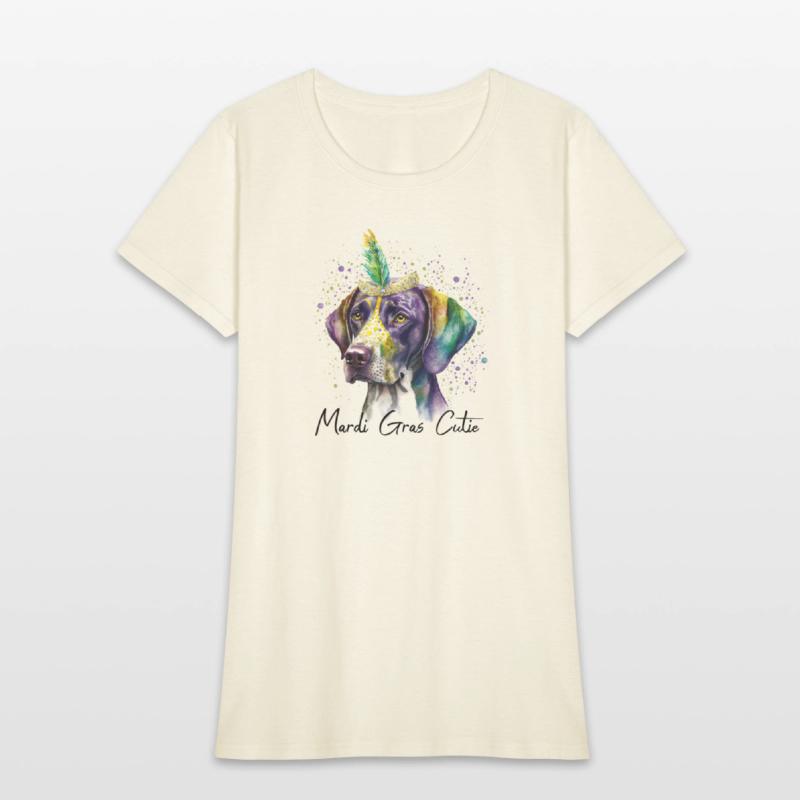 Mardi Gras Cutie English Pointer