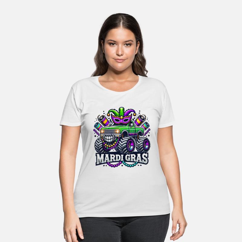 Mardi Gras Monster Truck Design