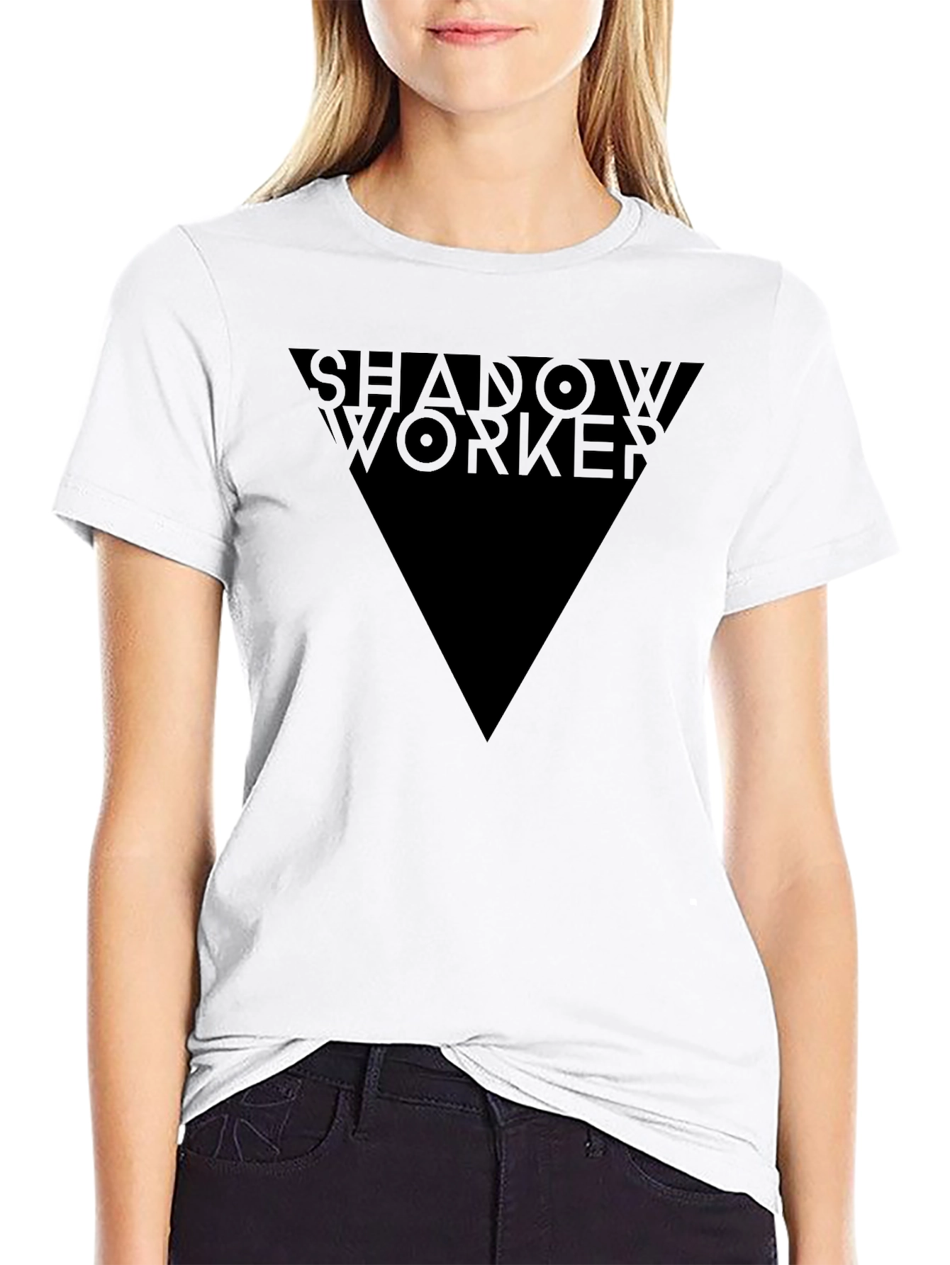 Shadow Worker Black T-Shirt