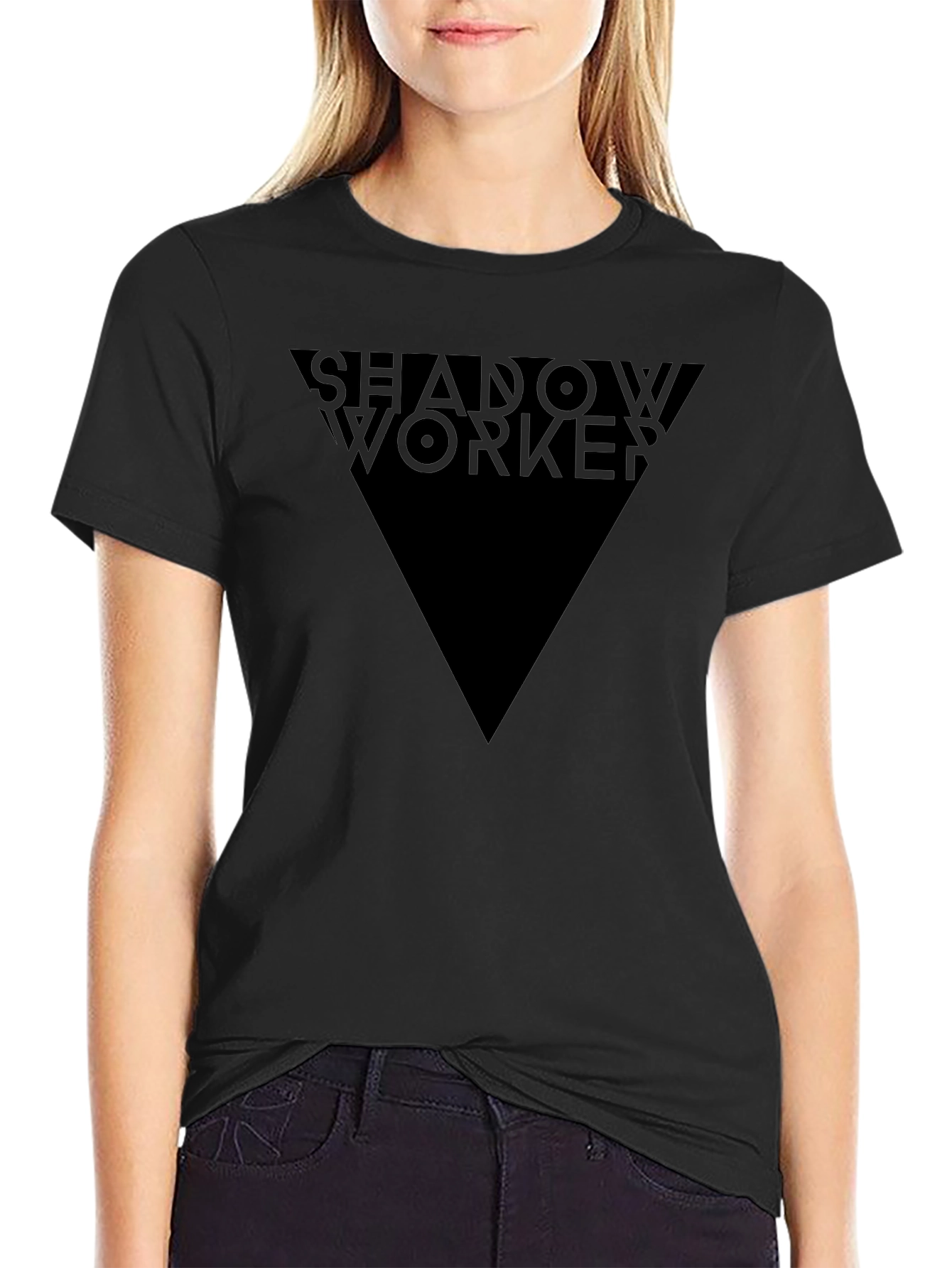 Shadow Worker Black T-Shirt