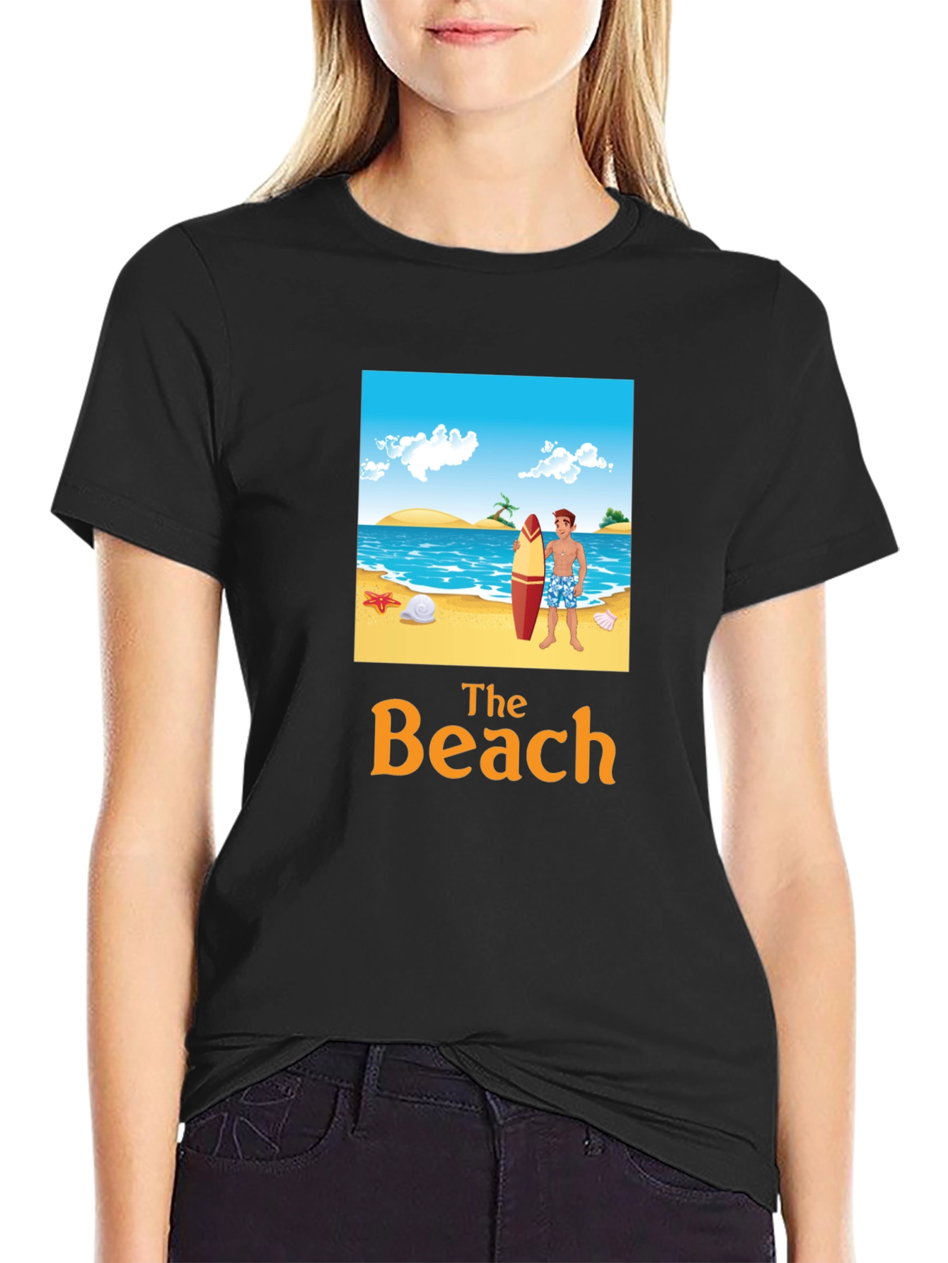 The Beach Graphic T-Shirt