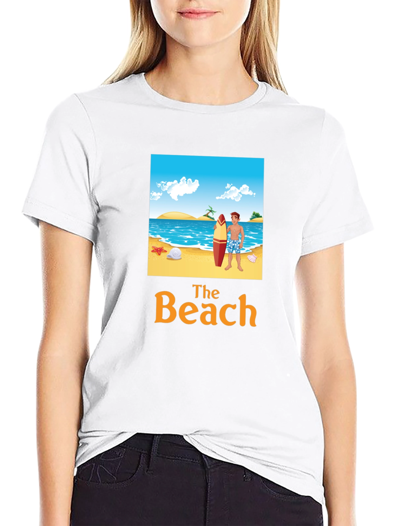 The Beach Graphic T-Shirt