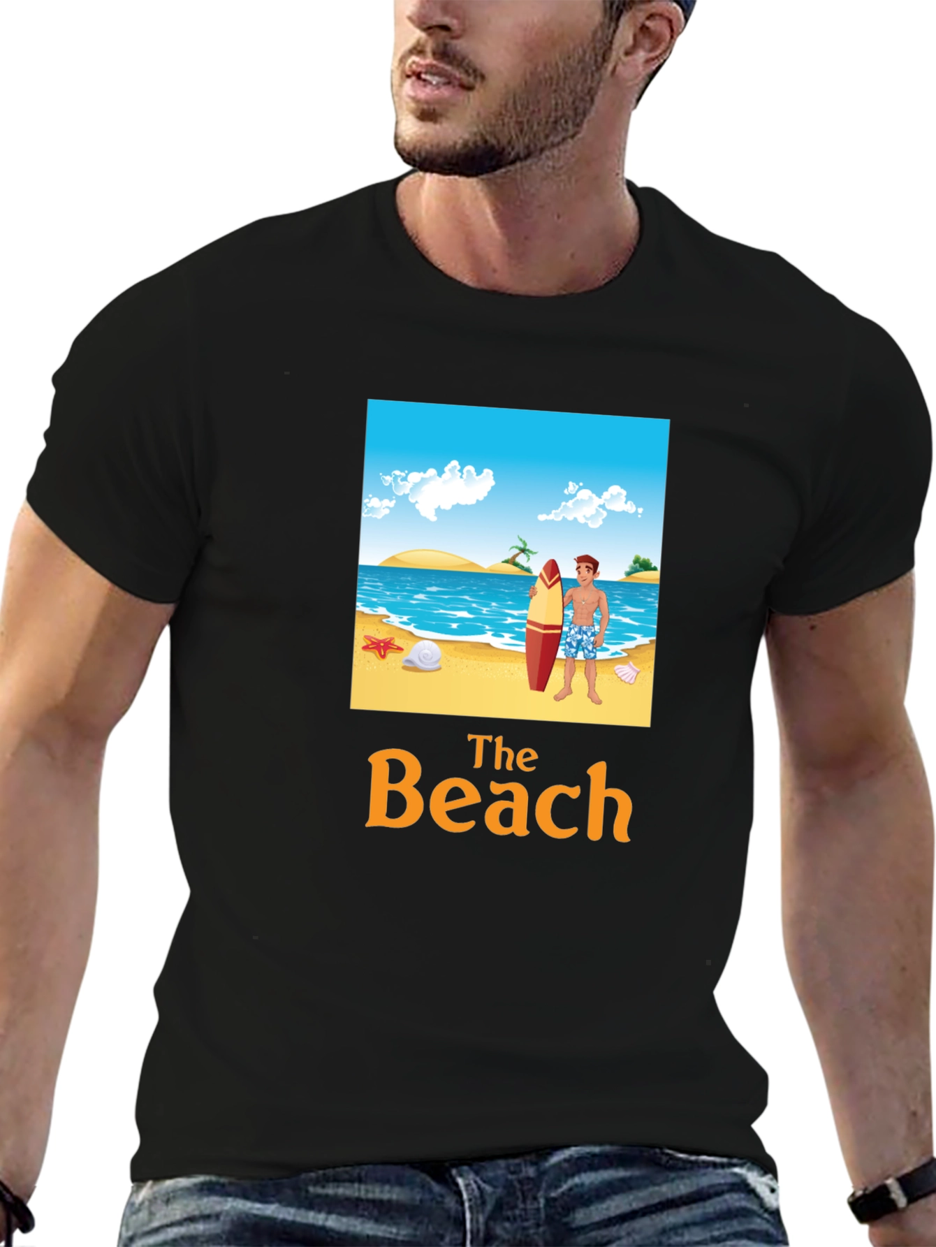The Beach Graphic T-Shirt