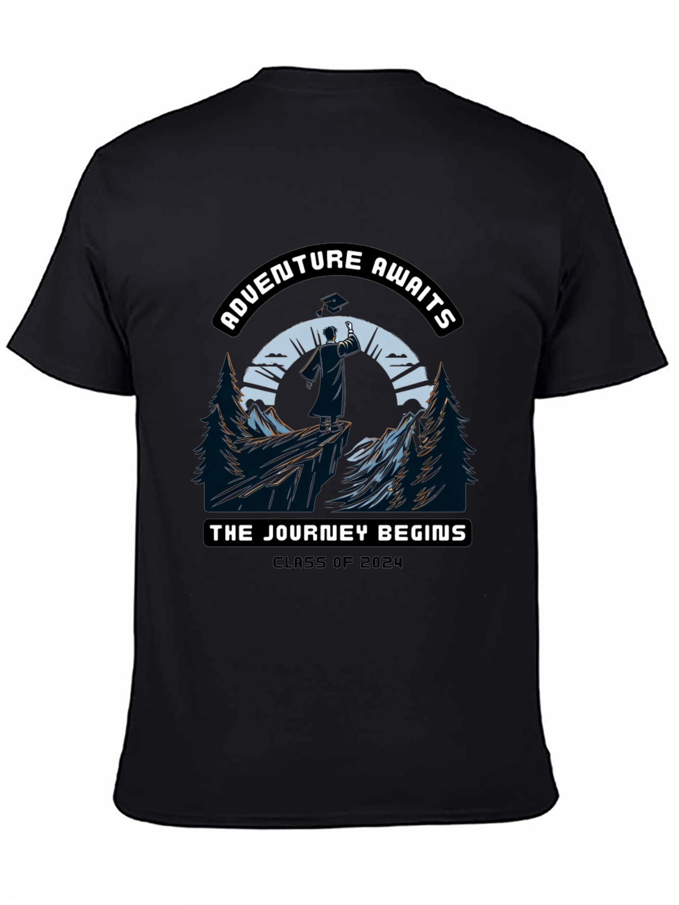 Adventure Awaits Class of 2024 Graduation T-Shirt