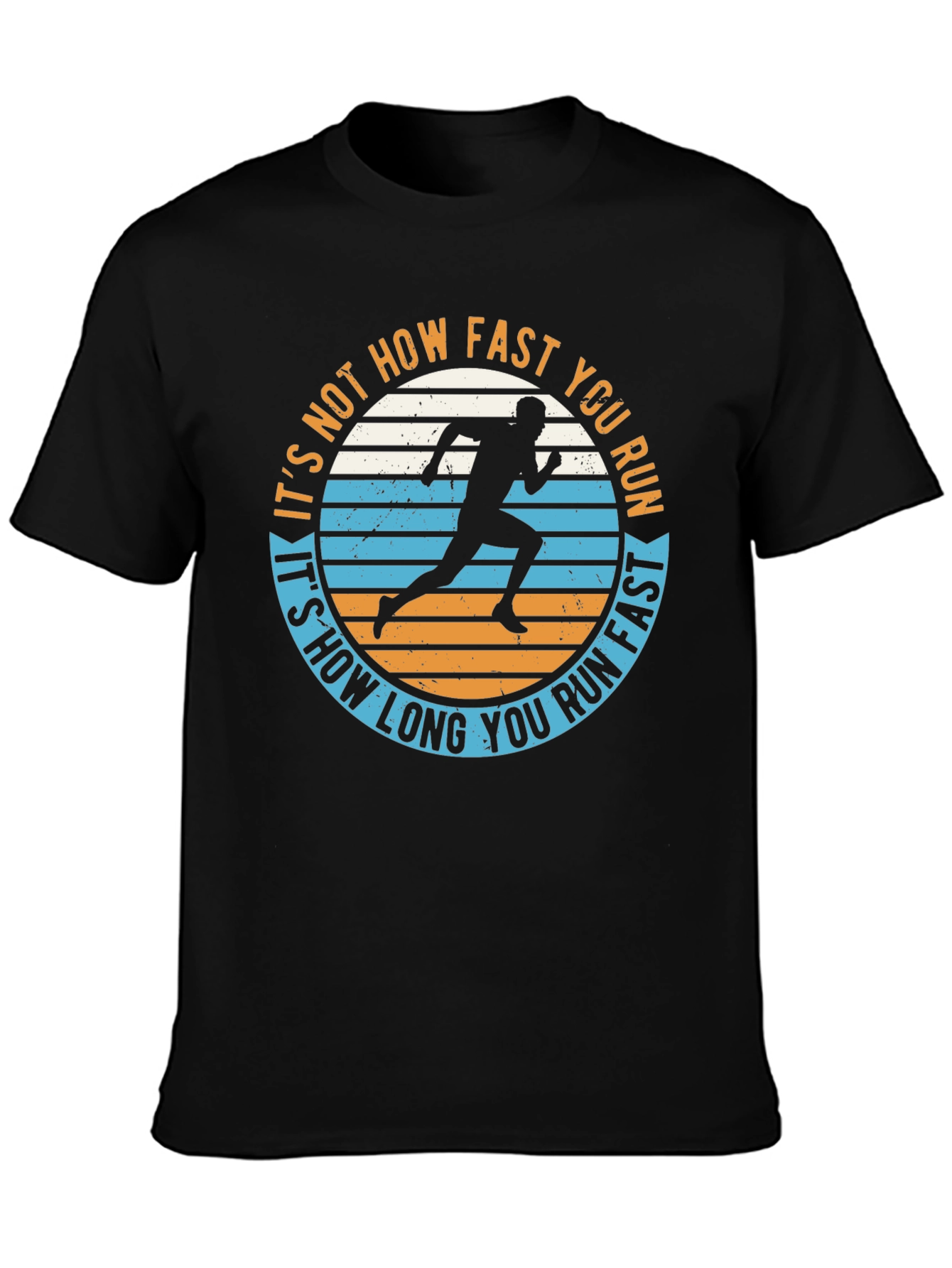 Runners Motivation Tee: How Long You Run
