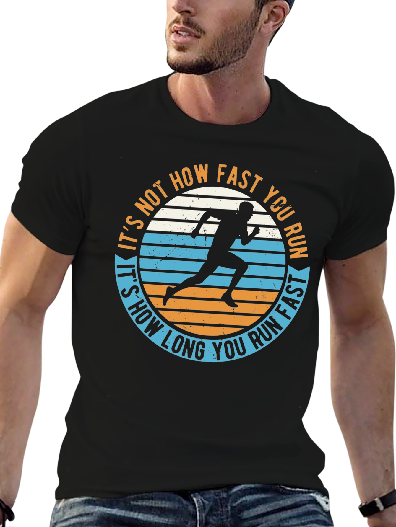 Runners Motivation Tee: How Long You Run