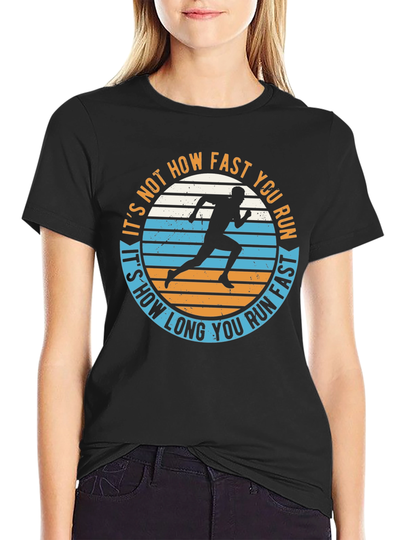 Runners Motivation Tee: How Long You Run