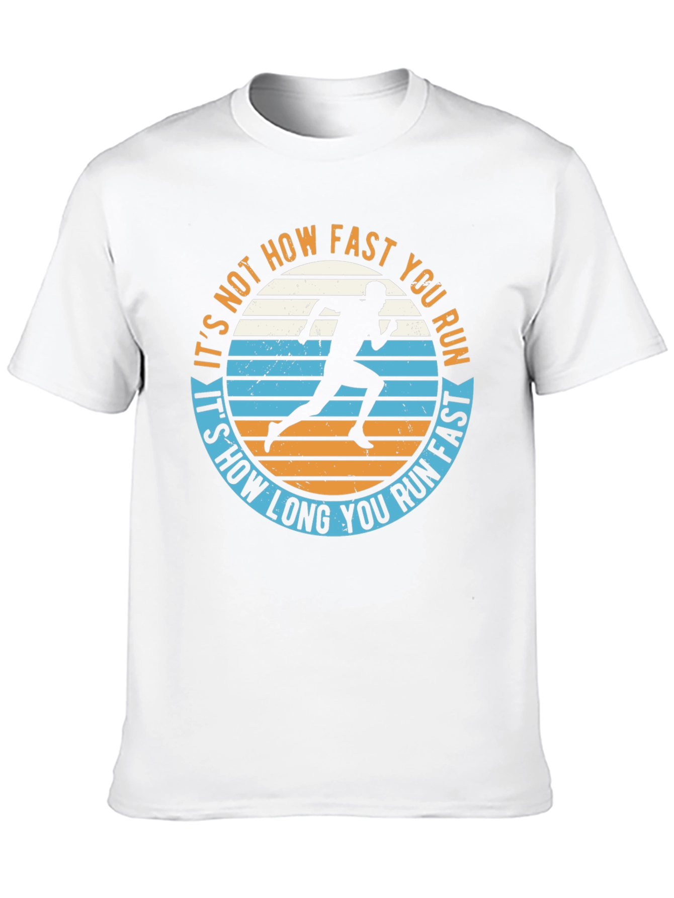 Runners Motivation Tee: How Long You Run