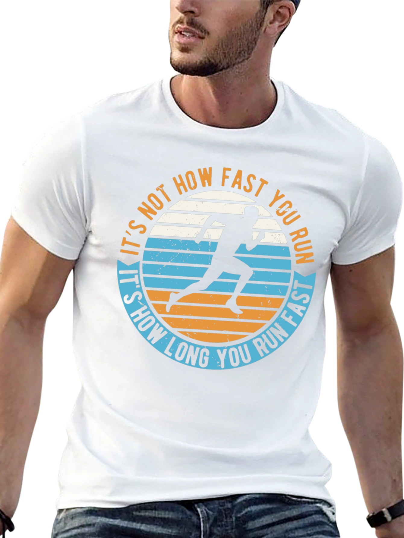 Runners Motivation Tee: How Long You Run