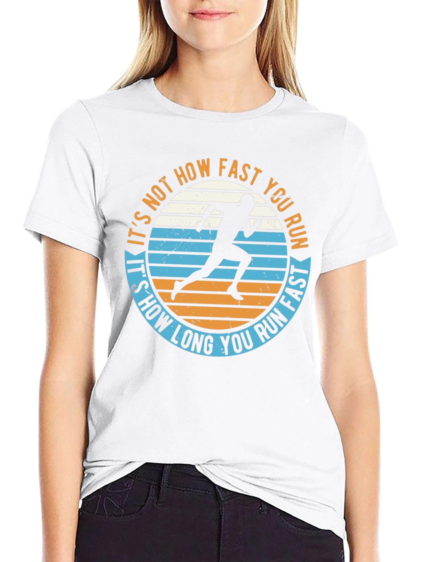 Runners Motivation Tee: How Long You Run