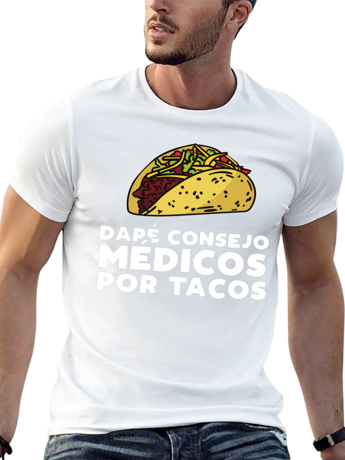 Taco Advice Funny Graphic Tee